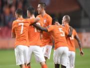 Hà Lan 6-0 Latvia: Mưa bàn thắng "giải nhiệt"